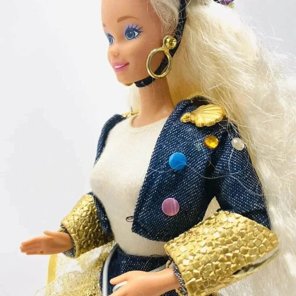 MATTEL BARBIE Doll Long Blond Hair Blue Eyes 12